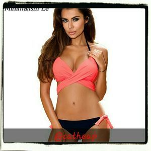 New...Red two pc  woman swimsuit